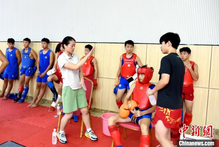 全国多地散打队伍汇聚江