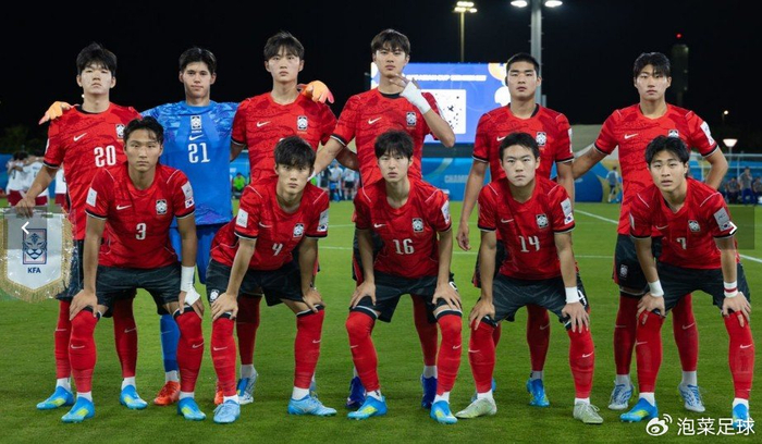 韩国U17亚洲杯首战1-1平阿联酋难取开门红