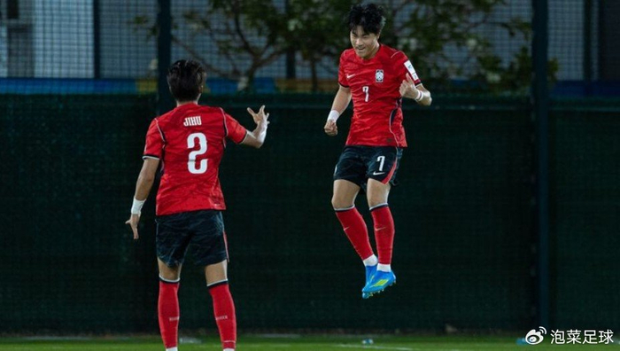 韩国U17亚洲杯首战1-1平阿联酋难取开门红